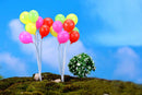 1 Bouch(8Pcs)Cute Balloons Garden Ornaments Bonsai Micro Landscape DIY Decor
