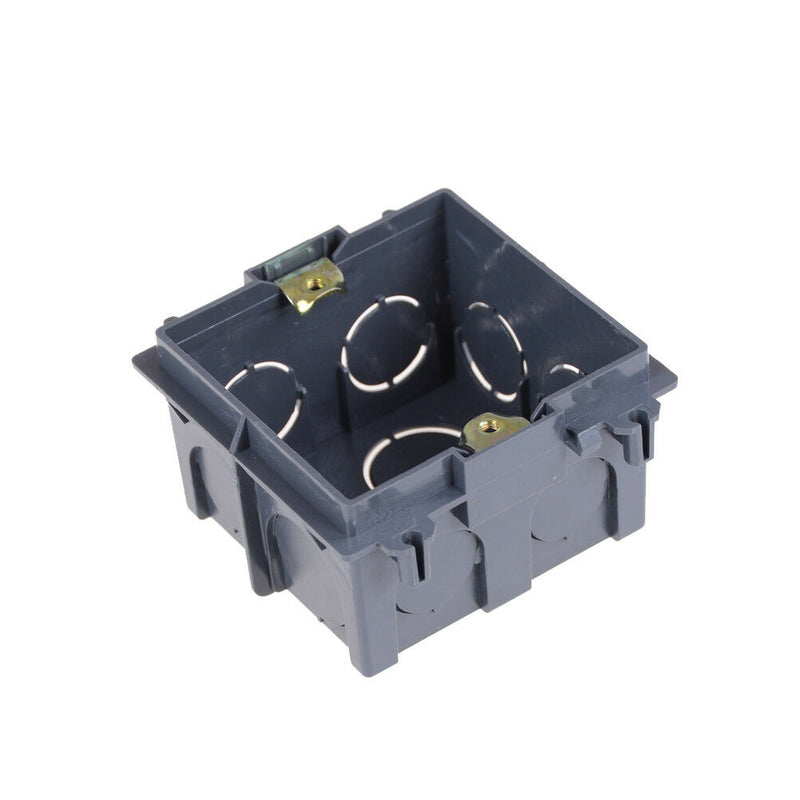 Wall Light Touch Switch Mounting Box White PVC Materials JR