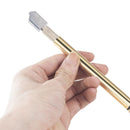 Hot Diamond Tipped Metal Handle Steel Blade Oil Feed Glass Cutter Cutting Tools