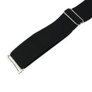 1 Pair Men's Leg Thigh Shirt Stays Holders Elastic Garter with Locking Clam J6N3