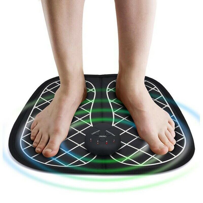 Electric EMS Foot Massager Wireless Muscle Stimulator Improves Circulation, Q9Y8