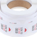 Round Paper Adhesive Stickers Thank You Stickers Baking Seal Label StickersSEAU