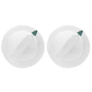 2PCS WE1M652 GE Dryer Timer Control Knob For Hotpoint AP3995164 PS1482196 Part