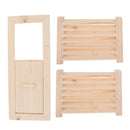 Pack of 3 Sauna Ventilation Grilles Sauna Ventilation Grilles Made of Natural