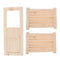 Pack of 3 Sauna Ventilation Grilles Sauna Ventilation Grilles Made of Natural