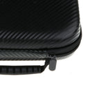 Black Carry Case Storage Bag Holder for Earphone Headphone 11x8.3x4.1 inch