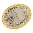 Engraved Animal Horse Oval Cowboy Belt Buckle Rodeo Mens Fashion Jewelry