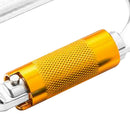 2pcs 25KN Twist Gate Auto Locking Carabiner Buckle Hook Climbing Quickdraw
