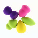 5pcs Makeup Foundation Blender Fluorescence Puff Powder Smooth   A