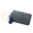 Portable Battery-Operated Fish Tank Aquarium Air Pump--Grey