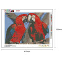 5D DIY Full Drill Diamond Painting Bird Cross Stitch Embroidery Rhinestones