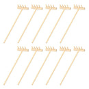 10pcs Mini Bamboo Rake for Zen Garden Sand Tabletop Meditation Feng Shui D XKV