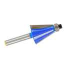 3Pcs Chamfer & Bevel Edging Router Bit Top Beading Cutter - 1/4" Shank