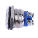 16mm Starter Switch Boat Horn Momentary Stainless Steel Push Button Switch A