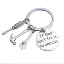 Mini Hand Tool Keychain Keyring For Dad Fathers Day Key Ring Chain Daddy Gift x1