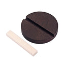 1 Set Rosewood Bridge&Bone Bridge Saddle For 3 String Cigar Box Guitar Ukulele