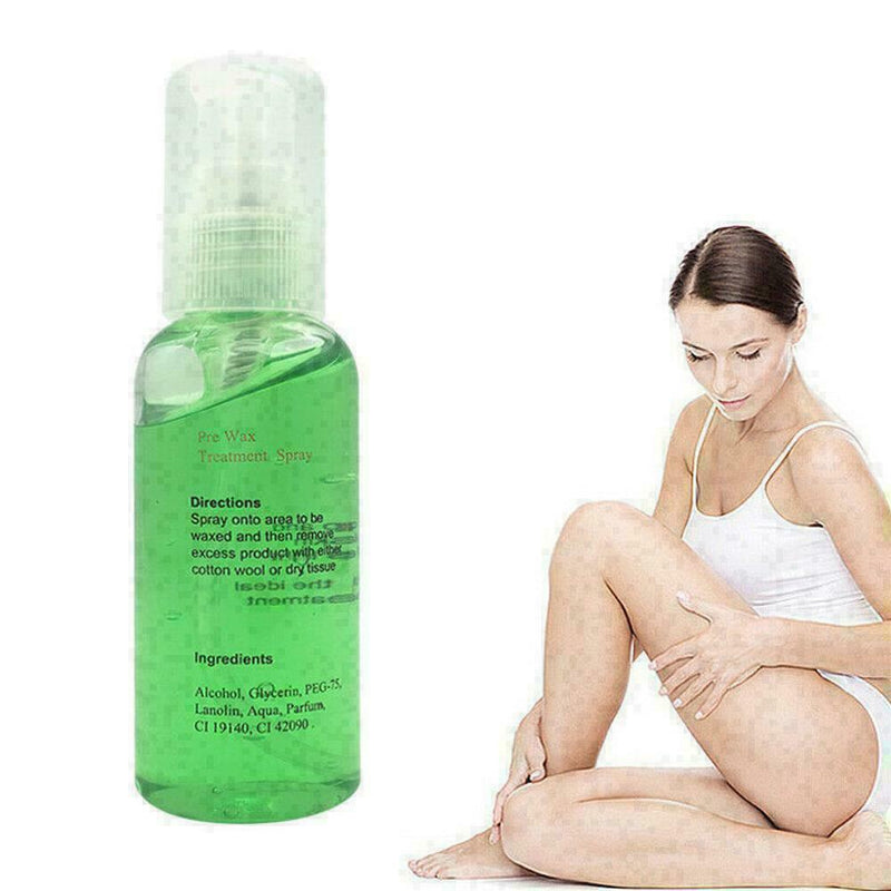 100% Natural Effective Permanent Hair Removal Spray Smooth Wax Treatment Bo P1E5