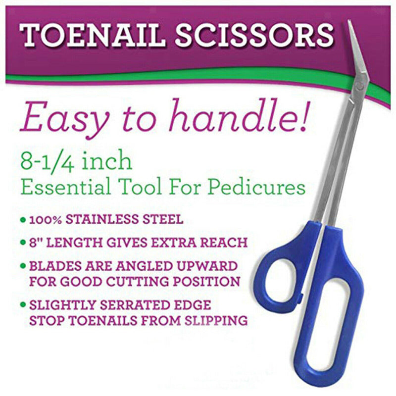 Scissors, Long Handled Toenail Scissors, Nail Scissors, Nipper Trimmer Cutter,