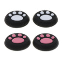 4 lot Cute Cat Claw Analog Joystick Caps Covers for PSV1000 2000 2Pink2White