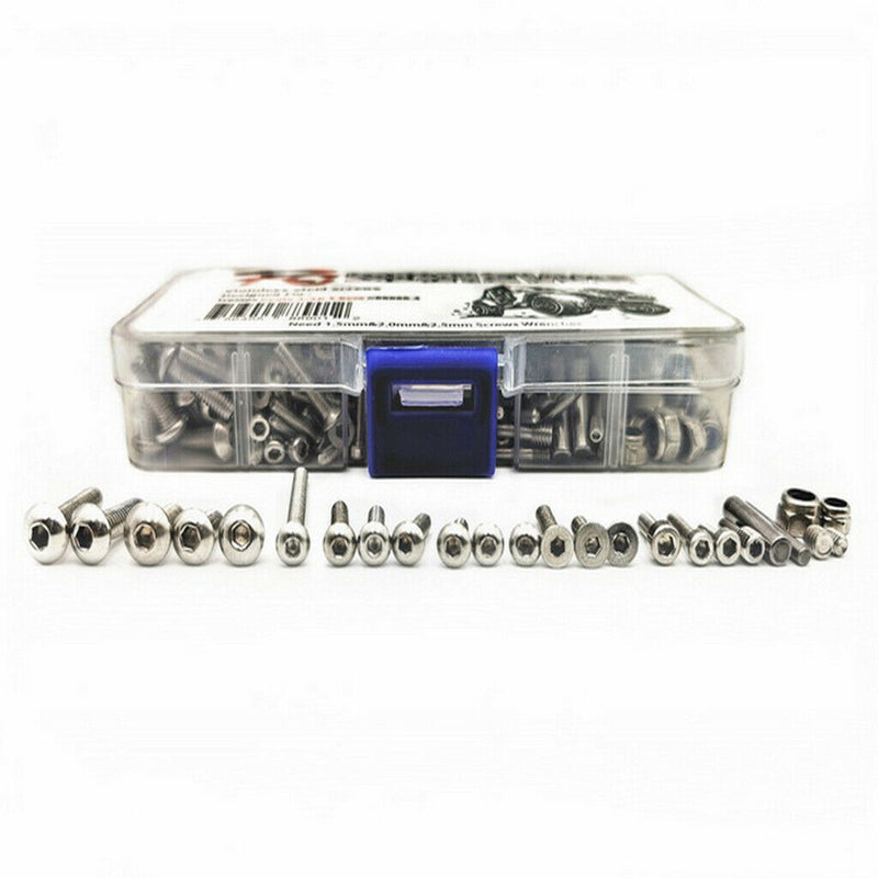 RC Crawler Screws Kit Crawler Stainless Screws Kit RC Cars Accs For -4