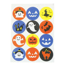 120Pcs Halloween Series Seal Stickers Diy Gifts Labels Halloween Party Decor ME