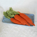 Children Manual Carrot Wool Knitted Photography Photo Props