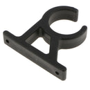 Black Nylon Boat Hook Clamp Holder Bracket Clip Durability 85x85mm Universal for