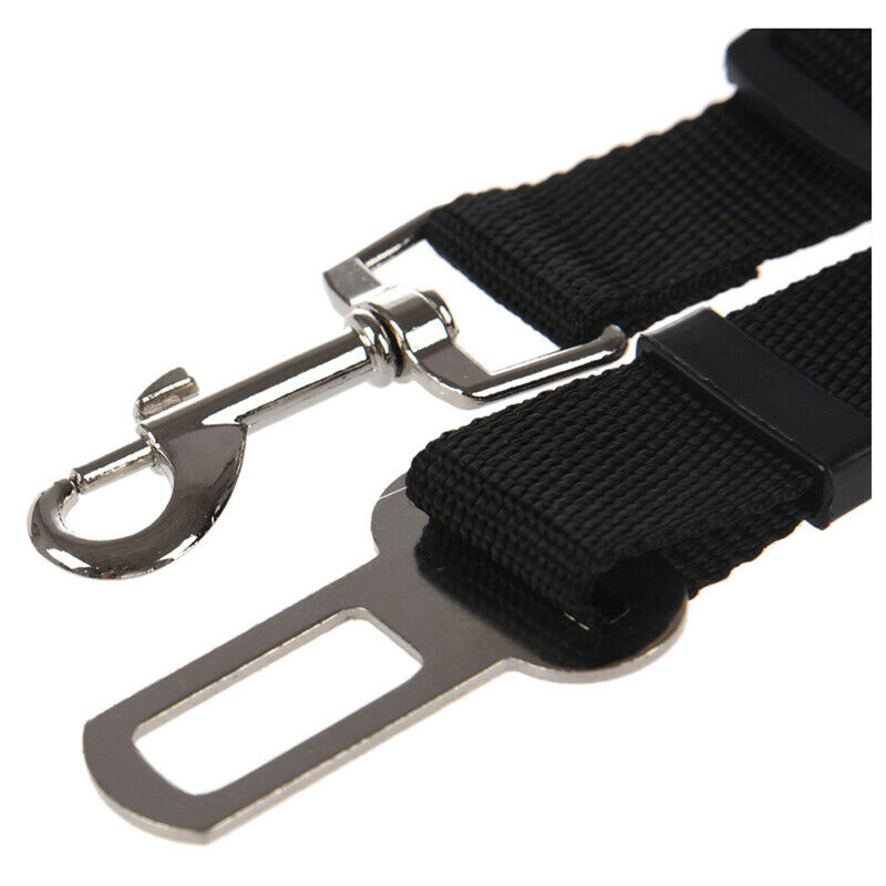 Adjustable Pet Car Seat Safety Belt Seatbelt for Dog Cat black F8E4