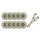 10Pc 30Mm Diamond Cutting Disc For Rotary Tools Accessories With Mandrel 3. Y3N9
