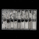 360Pcs 6mm-23mm Stainless Steel  Link Cotter Pin Watchmaker Repair