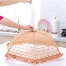 Umbrella Food Cover 1pc Kitchen Food Cover Picnic Barbecue Party Fly Mosqui F8E4