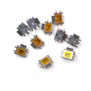 10pcs YD-3414 4Pin SMD Turtle type Tact Power Side Switch Buttonx ME
