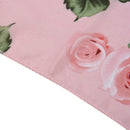 Women Girls Rose Voile Soft Silk Chiffon Shawl Wrap Wraps Scarf Scarves (Pi N5T3