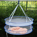 Foldable 2Layers Drying Rack Net Hanging Clothes Laundry Sweater Dryer B ME