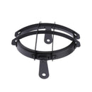 Universal Motorcycle CNC 5.75" Headlight Grill Cover Black, CNC