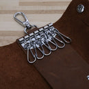 Portable Keychain Pouch Bag Wallet Card Case Purse Keyring Key Holder Keyfob New