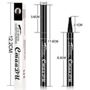 CmaaDU Eyebrow Pencil Waterproof 4 Fork Tip Fine Sketch Enhancer Eyebrow Ta