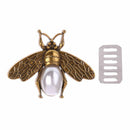 DIY Bee Metal Bag Decoration for Shoulder Bags Casual Tote Messenger Accessories