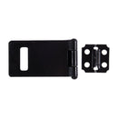 2 Set Door Safety Lock Black Metal Padlock Hasp Staple Set 50mm Long Z7A1
