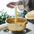 2Pcs Korea Aluminum Instant Noodle Pot Hot Pot Fast Cooling Boiler Round