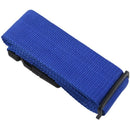Plastic Release Buckle Adjustable Luggage Strap Belt Black Blue