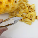 Seed Salad Tool Fruit Clip Cutter Stainless Steel Corer Slicer Pineapple Peele Z