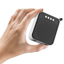 Metallic Mini Bluetooth Speaker Outdoor Portable FM Card AUX Bluetooth Speaker