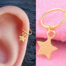 Fashion Star Cartilage Helix Earring Piercing Nose Ring Body Piercing Jewelry MO