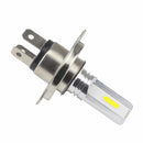 2Pcs Car Fog Light Cob H4 30W Led Headlight Dc12V-24V 6500K Highlight Turn