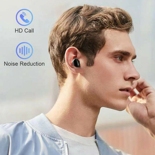 X10 TWS BT5.0 Binaural Earphones with Digital Display Charging Case (Black) A#S