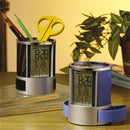 Pen Holder with Digital Clock. Displays TIME, Date, Temperature and Day of The