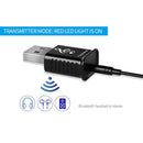 2 In 1 USB Bluetooth Transmitter Receiver Wireless Audio Adapter for TV Speaker