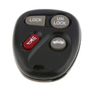 Stylish 5 Button Key Fob Keyless Smart Remote Control For Cadillac Chevrolet