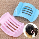 2PCS Women Lady Plastic Bath Hair Clip Claw Barrette Jaw Clamp Hairpin Accessory